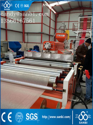 China anchura ISO9001 de la máquina 1000-2500m m de la película del HDPE que sopla 50-180kg/h proveedor