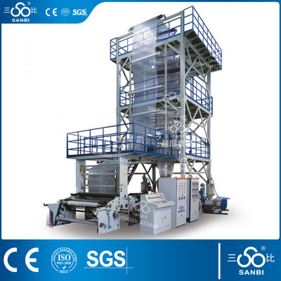 China 3 capas del Co - equipo soplado de la película de polietileno de la baja densidad de la protuberancia con el sistema de IBC proveedor