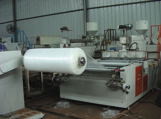 China Máquina del rodaje de películas de la burbuja de 2 capas que lamina, máquina que sopla de la película del LDPE proveedor