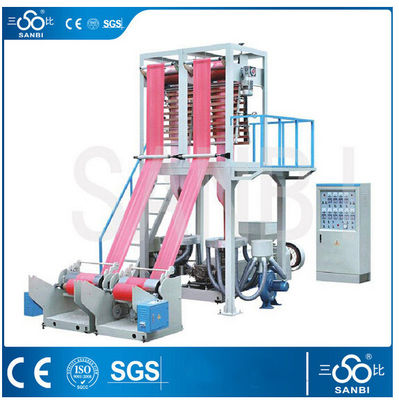 China Extrusor de tornillo doble de alta velocidad de la máquina de la película del LDPE que sopla/del HDPE 90 Kg/h proveedor